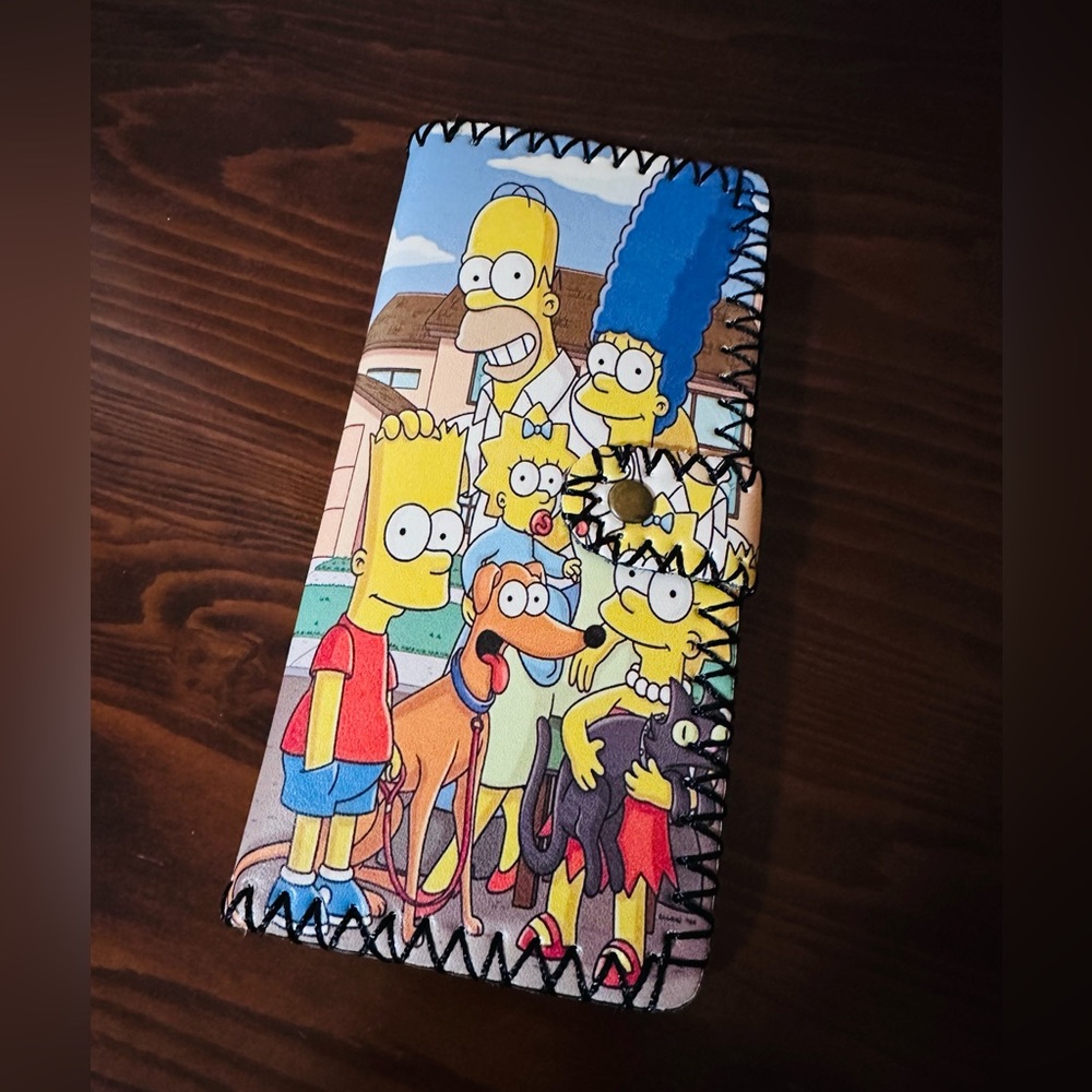 The brand new Handmade Simpsons Wallet